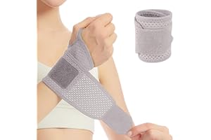 HNONOXY Handgelenk Bandagen Fitness, Atmungsaktiv Bandage Handgelenk für Handgelenksverstauchungen für Sehnenscheidenentzündung oder Sport Für Linke oder Rechte Hand