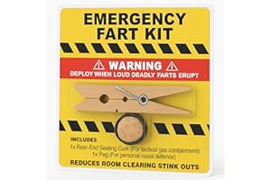 BESTAFIESTA Funny Gift For Him Emergency Fart Kit Secret Santa Gift Present Novelty Birthday Gifts For Dad Boyfriend Xmas Husband Joke Gifts