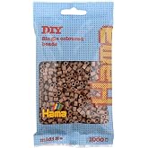 Hama &ndash; Midi Beutel 1000 Perlen, Marron glac&eacute; N, 207 &ndash; 76