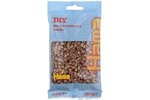 ‎HAMA Hama - Midi Sachet 1000 Perles Marron Glacé N, 207-76