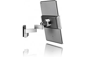 Vogel's TMS 1030 Support Mural de Tablette orientable pour écrans 7-13 Pouces - Inclinaison jusqu'à 15° - Universel - Poids Max. 2 kg - Noir
