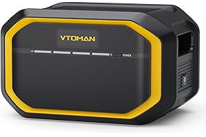 VTOMAN FlashSpeed 1500 Zusätzlicher Batterie 1548Wh - LiFePO4 Batterie für FlashSpeed 1500/FlashSpeed 1000/FlashSpeed 600 Tragbare Powerstation