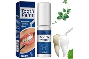 VOKKRV Peinture Dentaire, Blanchisseur De Dents, Blanchir Les Dents, Peinture De Blanchiment Des Dents Instantanée, Vernis à Dents Blanc Serré Pour éliminer Les Taches, Oral De Blanchiment Instantané (1)