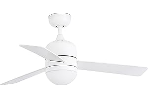 Faro Barcelona CEBU Ø106CM Blanco 3 Palas 2 X E14 40W