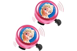 ENAIAH 2 Piezas Timbre de Bicicleta Infantil, Campana de Bicicleta Timbre para Bicicleta Timbres para Ciclismo Campana de Ciclismo,Fuerte, Sonido Claro, para la mayoría de Las Bicicletas