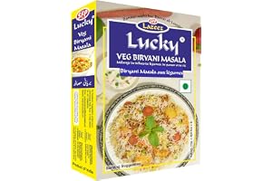 Lucky Veg Biryani Masala (5-pack), natriumfattigt, ingen MSG, ingen artificiell färg