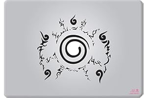 Artstickers. Autocollant pour ordinateur portable 11" et 13" Design Naruto Sello. Autocollant pour MacBook Pro Air Mac. Couleur : noir. Cadeau Spilart, marque déposée.