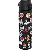 ion8 NBA Multiple Equipment Water Bottle, 500 ml, Leak Proof, Easy to Open, Secure Lock, Dishwasher Safe, BPA Free, Carry Han