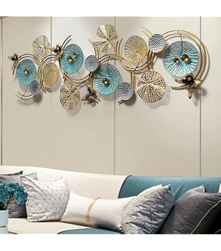 KOKOMOON Metal Iron (ZX DECOR) Decorative Wall Art/Sculpture