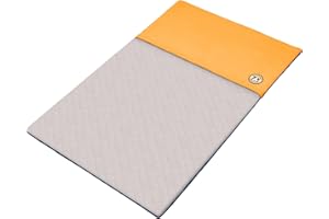 GuineaDad Liner - C&C Rozmiar 2x3, Pomarańczowy | Polarowe wkładki do klatek dla świnek morskich | Pościel dla świnek morskich | Burrowing Pocket Sleeve | Ekstra chłonny bambus | Wodoodporny spód