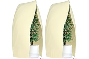 ESTEFANLO Plant Fleece Frost Protection, Garden Fleece Frost Protection, Frost Protection for Plants, Plant Frost Protection Covers, Frost Protection for Outdoor Plants, Plant Covers for Winter (120x180cm)