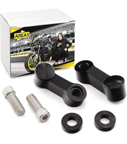 Rallonge De Rétroviseur M10 Vers M8 - Compatible Scooters Peugeot, Piaggio, Yamaha (2 Pièces)