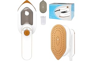 ‎SULIAO Steamer Dampfglätter,Tragbare Reise Dampfglätter,2-in-1 Reisebügeleisen,180°Schwenkbar Faltbares Hand BügeleisenIdeal für Reisen, Studentenzimmer, Haushalt & Kleidungspflege
