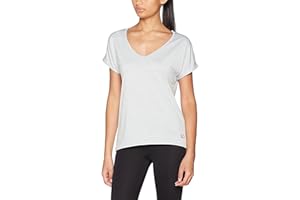 Sundried Women's Loose Fit Gym Training T-Shirt Ultra Eco Relaxed Fit Soft Yoga Made from Recycled Coffee Grounds