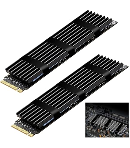 ORICO M.2 NGFF PCI-E NVME 2280 SSD Aluminum Heatsink Cooler Heat - Foto 11