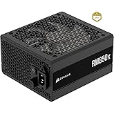 CORSAIR RM850x D&uuml;ş&uuml;k G&uuml;r&uuml;lt&uuml;l&uuml; Tam Mod&uuml;ler ATX G&uuml;&ccedil; Birimi - ATX 3.1 Uyumlu - PCIe 5.1 Desteği - Cybenetics Gold Verimliliği -