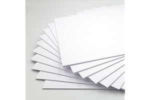 Rothmill A5 White Card Stock, 170gsm Weight and 230 Micron Thickness, Ideal for Arts and Craft, Office and Stationery Use - 100 Sheets