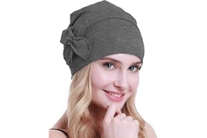 osvyo Turban en coton chimio pour femme souffrant de perte de cheveux