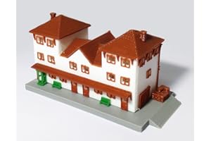 Outland Models Modélisme ferroviaire miniature moyenne gare voie N 1:160