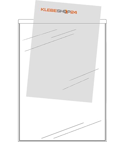Lot De 10 Cadres Magnétiques A4 Autocollants - Avec Fermeture Aimantée Et Poche, Pour Affichage Sur Vitre Ou Métal, Argent - 8