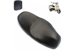 GY6-ERSATZTEILE_DE SITZBANK + LEHNE in SCHWARZ für BENZHOU YIYING YY50QT-21 YY125T-19 - FIRENZE 50 - ZNEN RETRO CRUISER ZN50QT-E - FOSTI 50 FT50QT-E und baugleiche RETRO CRUISER ROLLER