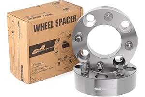 GAsupply ATV Wheel Spacers 4x110, Compatible with Honda, Suzuki, Bombardier, 1.5" Wheel Spacer Adapters 74mm Hub Bore with 10×1.25 Studs, 2 Pack