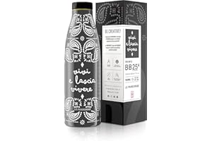 Bboom Borraccia Termica Scuola 500 ml Bottiglia Termica Acciaio Inox Thermos 24 Ore Freddo & 12 h Caldo Regalo Uomo Donna Design Made in Italy Ecologica e BPA Free