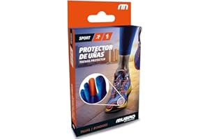 Mugiro Protector de uñas para Correr. Dedal con Gel. Tallas L y S. 2 uds.