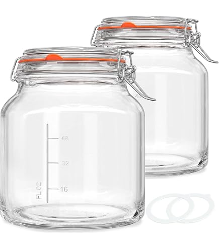 Tescoma Fiesta Vorratsglas – 0,8 Liter, Aus Borosilikatglas Mit Bambusdeckel & Silikondichtung (spülmaschinengeeignet)