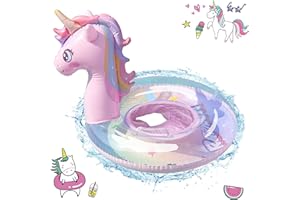 liupmeg Baby Schwimmring Aufblasbarer,Baby Schwimmring,Baby Float,Schwimmsitz Baby,Mitwachsende Schwimmhilfe,Float Kinder Schwimmring,Kinder Schwimmreifen Spielzeug,6 Monate - 3 Jahre altes Baby