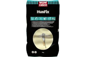 CASCO - Cementbaserat lagningsspackel - Casco HusFix - Gråvit - 10kg