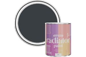 Rust-Oleum Dark Grey Heat Resistant Radiator Paint in Matt Finish - Anthracite (RAL 7016) 750ml