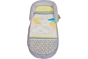 Worlds Apart 401CLO Lit d’Appoint Gonflable pour Enfants avec Couette intégrée, Polyester, Multicolore, 130 x 61 x 23 cm