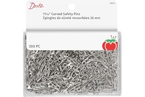 Dritz Quilting Curva de Acero Inoxidable – Imperdible (de Acero, tamaño One