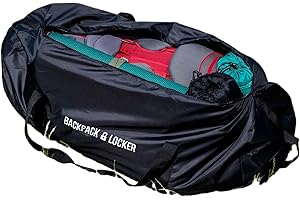 Backpack Locker - Pokrowiec na plecak do samolotu - kłódka gratis!