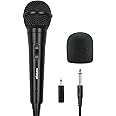 Marengo Handheld Wired Microphone, Cardioid Dynamic Vocal Mic with 13ft Cable and ON/Off Switch, Ideally Suited for Speakers, Karaoke Singing Machine, Amp, Mixer