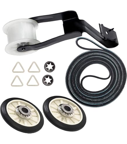 thumbnail image 2 of VIALU Dryer Idler Pulley Roller Kit – Exact Fit For Whirlpool – Replaces 279640, EA334244 2 of 5