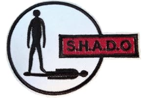 UFO S.H.A.D.O. Emblem Logo 4 Wide Embroidered Patch by First_Look