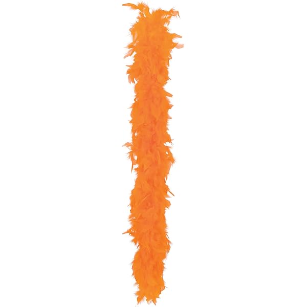 Larryhot Boa de plumas naranjas para fiesta, 2.82 oz, 2 yardas, boas de plumas para adultos, boda, concierto, árbol de Navidad y decoración del hogar (2.82 oz, naranja Larryhot Boa de plumas naranjas para fiesta, 2.82 oz, 2 yardas, boas de plumas para adultos, boda, concierto, árbol de Navidad y decoración del hogar (2.82 oz, naranja