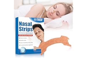 IMPODITIONGS 50 Pezzi Cerotto Nasali,Cerotti Nasali Antirussamento,Cerotti Nasali per Respira Bene, Aiuta a Ridurre il Russare, per respirare meglio (66 mm x 19 mm)