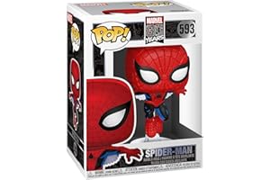 Funko Pop! Marvel: 80th - First Appearance Spider-Man - Marvel 80th - Figurine en Vinyle à Collectionner - Idée de Cadeau - Produits Officiels - Jouets pour Les Enfants et Adultes - Comic Books Fans