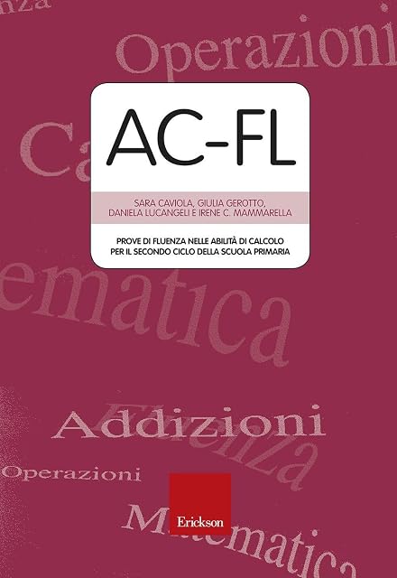 Portada de AC-FL. Prove di fluenza nelle abilità di calcolo per il secondo ciclo della scuola primaria