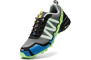 Dhinash Trekking Wanderschuhe Herren Traillaufschuhe Leicht Laufschuhe Sportschuhe Outdoorschuhe Sneaker Straßenlaufschuhe Fitnessschuhe Turnschuhe Trekkingschuhe Gr.39-47