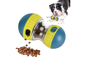 Tapvai Juguetes para Perros, Bola de Rompecabezas con Dispensador de Golosinas, Alimentador Lento para Perro Mejora La Digestión, Juguete Duradero para Perros Pequeños/Medianos/Grandes
