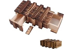 PVFZXS Rätselbox für Geldgeschenke, Rätselbox, Rätsel Geschenkbox, Puzzle Box, Geldgeschenk Rätsel, Rätselbox für Geldgeschenke für Geschenk Schmuck Geld, Hochzeit Geburtstag Geschenk
