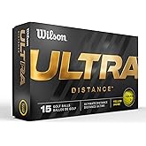 Wilson 23 Foot Ultra Golf Balls - Pack of 15