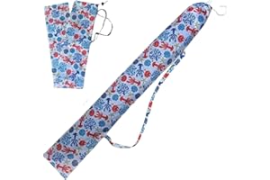 AQUADELOS Sac Parasol De Plage. Housse Parasol Plage. Accessoires Plage. Housse De Parasol De Plage Avec Poignée Robuste, Accessoire Ou Pièce De Rechange Pour Parasols De Plage