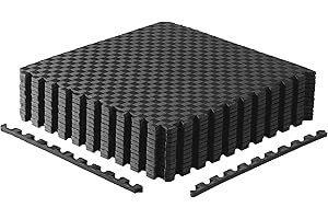 CAP Barbell Set di tappetini puzzle per esercizi, 61 x 61 cm, motivo Tatami | Opzioni multiple