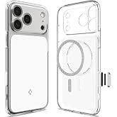 Spigen Ultra Hybrid T MagFit Case for iPhone 18 Pro MAX/iPhone 17 Pro MAX | Compatible with MagSafe, Bright White