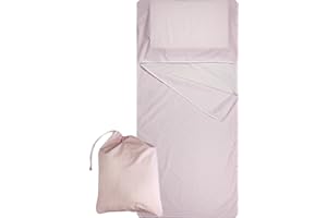 PANINI TESSUTI Set Asilo, Sacco nanna e sacchetto per Bimbo e Bimba da 2 a 6 Anni - Tessuto 100% Cotone Quadretti Rosa Copertina Asilo